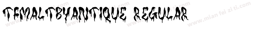 TFMaltbyAntique Regular字体转换